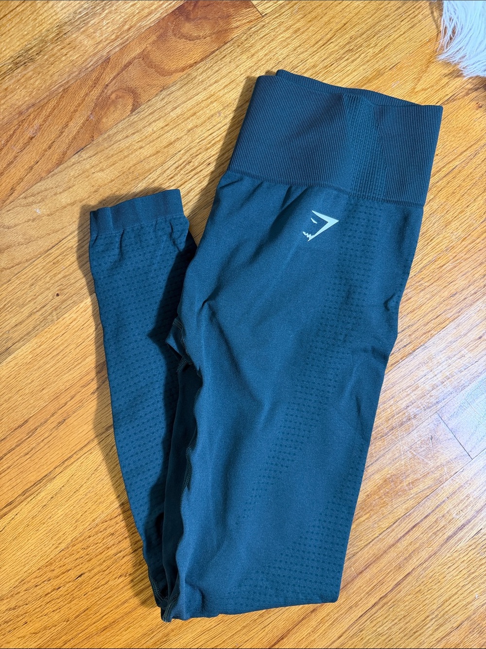 Gymshark forest green High-Waist Seamless Leggings